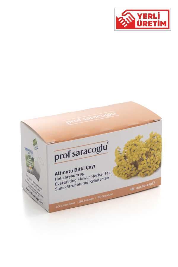 Prof Saraçoğlu Altınotu 20'li Süzen Poşet