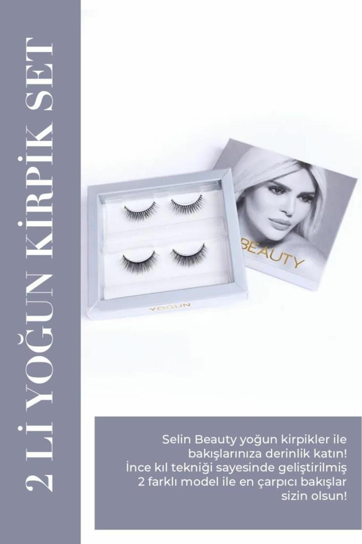 Selin Beauty Yoğun Kirpik Set 2'li