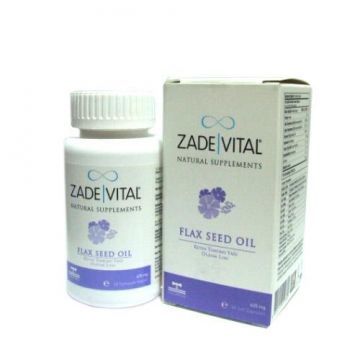 Zade Vital Keten Tohumu Yağı 60 Kapsül Hdpe