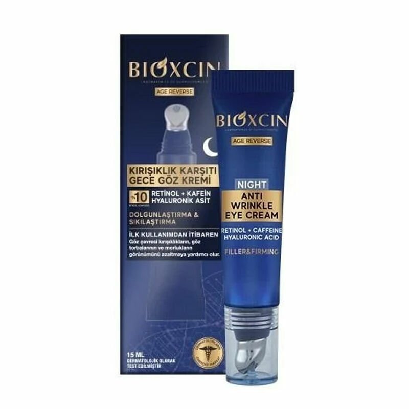 Bioxcin Age Reverse Kırışıklık Karşıtı Gece Göz Kremi 15 ml