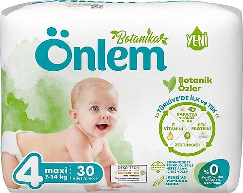 Önlem Botanika Bebek Bezi No: 4 30'lu