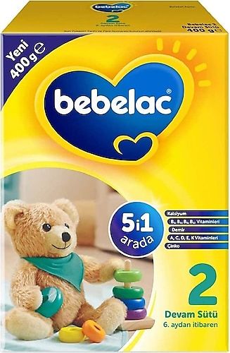 Bebelac 2 Devam Sütü 6 Ay+ 400 gr