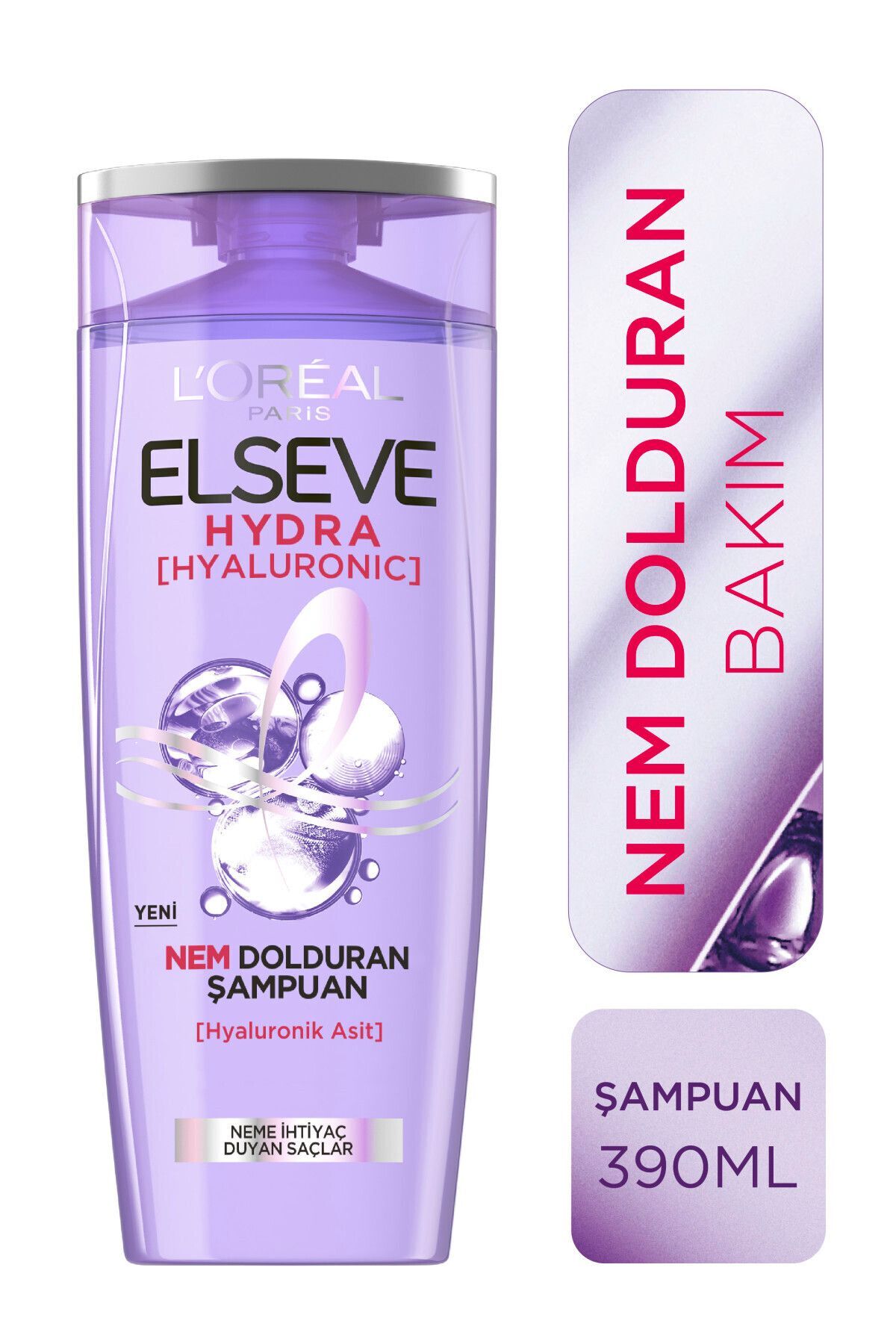 Elseve Hydra Nem Dolduran Şampuan 390 ml