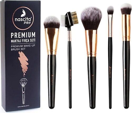 Nascita Seyahat Makyaj Fırça Seti 5'li