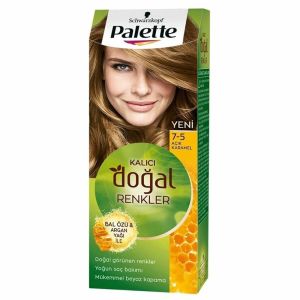 Palette Pnc Kalıcı Doğal Renkler Saç Boyası Açık Karamel 7-5