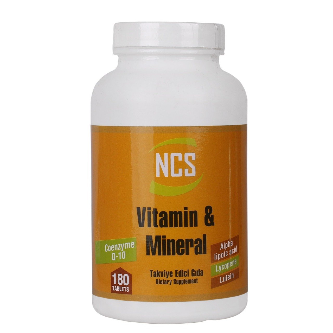 Ncs Multivitamin Q10 Alfa Lipoik Asit Lycopen Lutein 180 Tablet