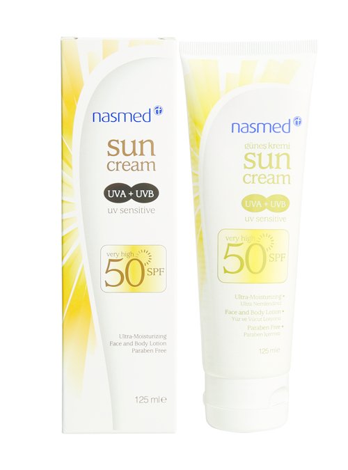 NASMED GÜNEŞ KORUYUCU 50SPF 125ML
