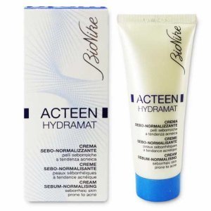 BioNike Acteen Hydramat Yağlı ve Sivilcelenmeye Eğilimli Ciltler İçin Nemlendirici ve Matlaştırıcı Krem 40ml