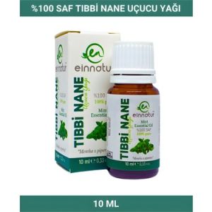 Einnatur Tıbbi Nane Uçucu Yağı %100 Saf Mentha Piperita Peppermint Oil Mentol 10 ml
