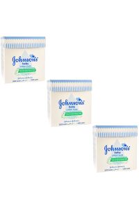 Johnson's Baby Cotton Buds Kulak Temizleme Çubuğu 200'lü - 3 Adet