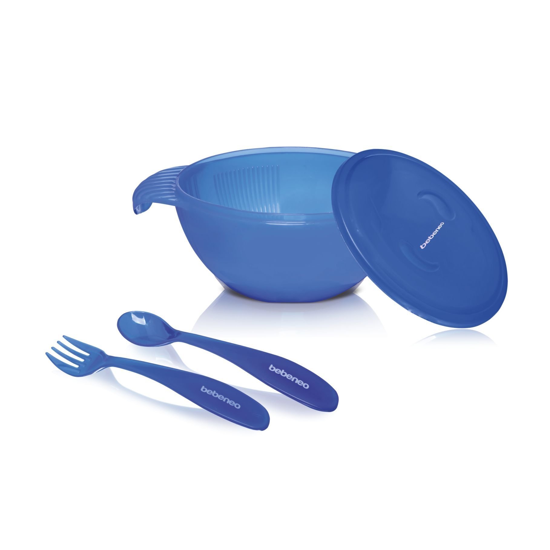 Bebeneo Mama Tabağı + Çatal Kaşık Seti 2022