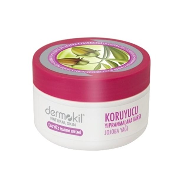 Dermokil Natural Skin Jojoba Yağı Özlü El ve Yüz Bakım Kremi 220 ml