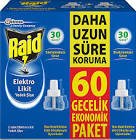 Raid Elektro Likit 30 Gece - 2'li Paket