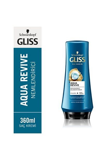 Gliss Aqua Revive Nemlendirici Saç Kremi 360 ml