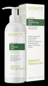 Vionte Akne Karşıtı Yüz Yıkama Jeli 200 ml