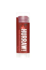 Hurraw Black Cherry Tinted Lip Balm - Vişne