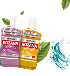 Rozana Ağız Gargarası Cool Mint Yeşil 300 ml