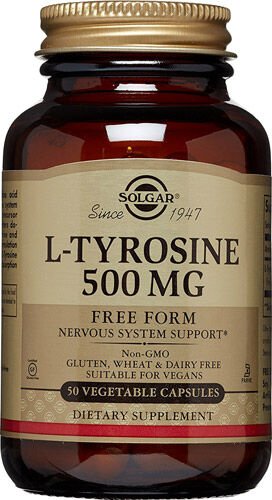 Solgar L-Tyrosine 500 mg 50 Kapsül
