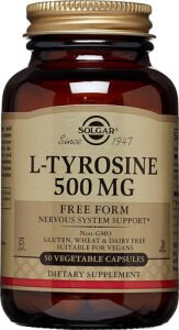 Solgar L-Tyrosine 500 mg 50 Kapsül