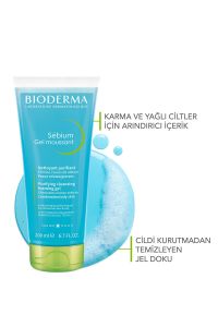 Bioderma Akne Karşıtı Bakım Kiti Sebium Foaming Jel 200 ml + Sebium  Sensitive 30 ml - Çanta Hediyeli