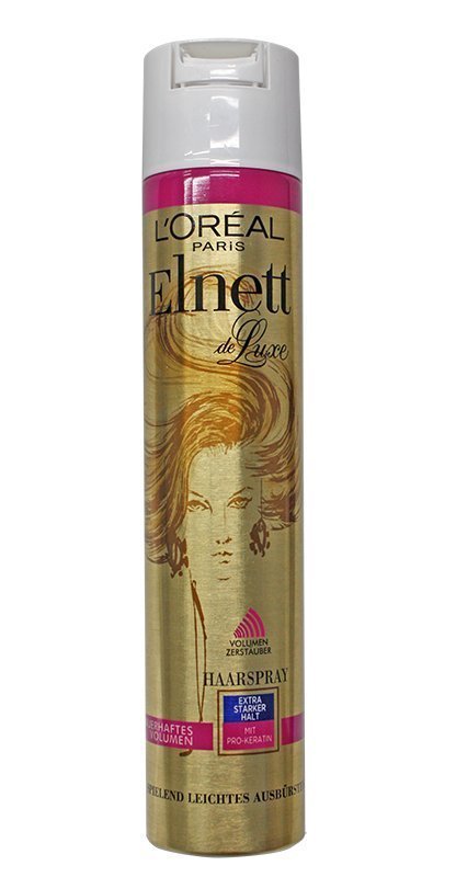 L'Oreal Paris Elnett Extra Starker Halt Mıt Pro-Keratin Pembe Saç Spreyi 300 ml