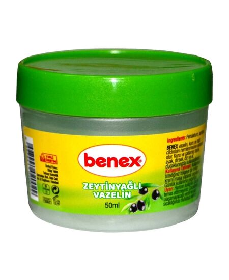Benex Vazelin Zeytinyağlı 50 ml