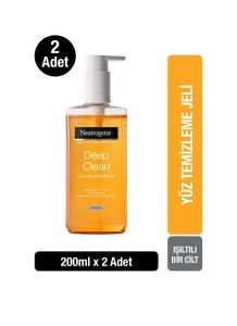 Neutrogena Deep Clean Yüz Temizleme Jeli 200 ml - 2 Adet