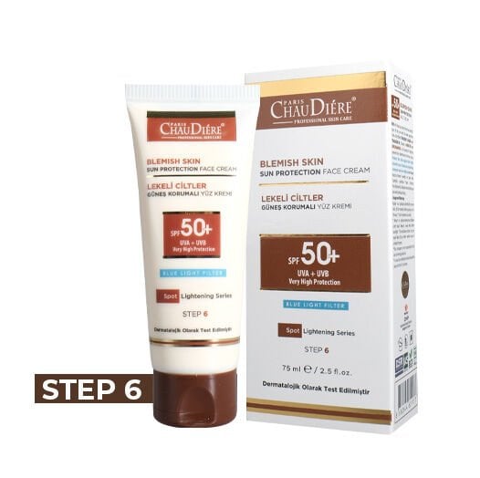 Paris Chau Diere SPF50+ Leke Aydınlatıcı Güneş Koruyucu 75 ml