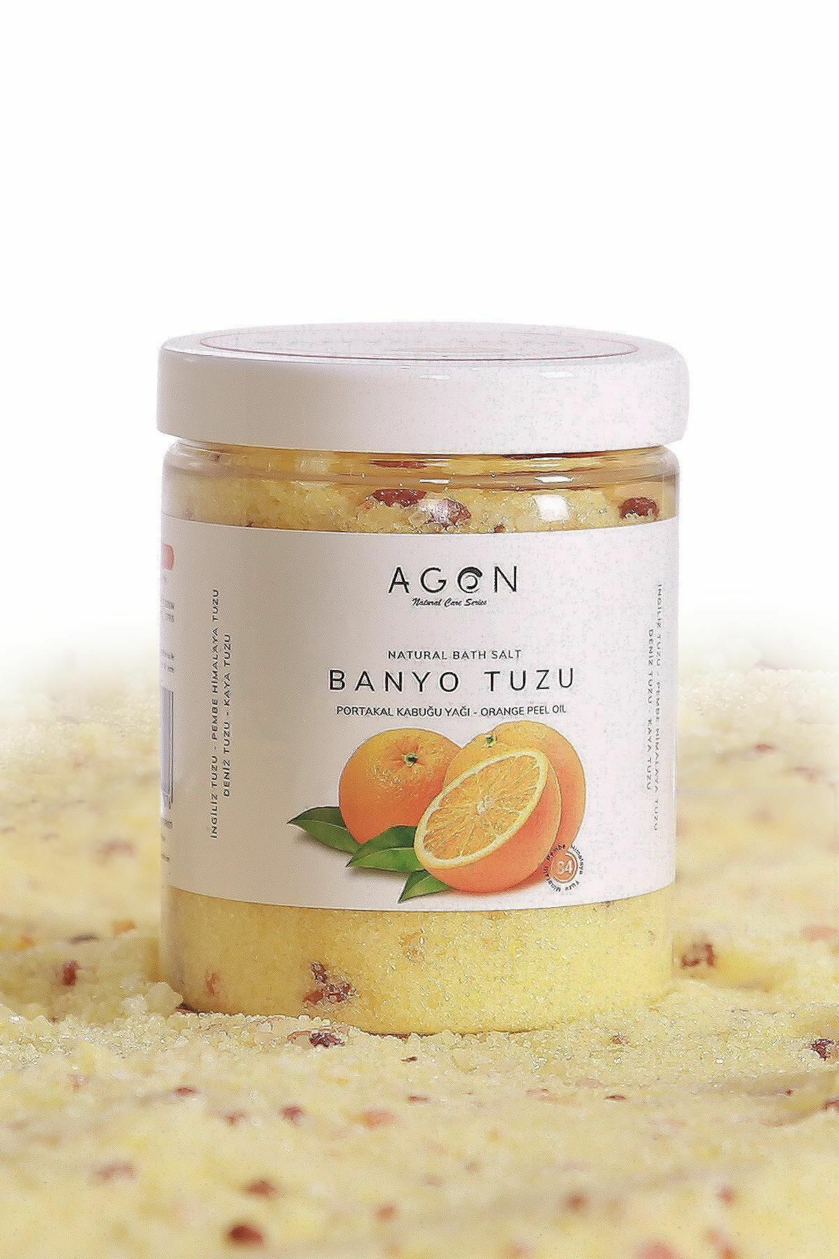 Agon Portakal Yağlı Doğal Banyo Tuzu 300 gr