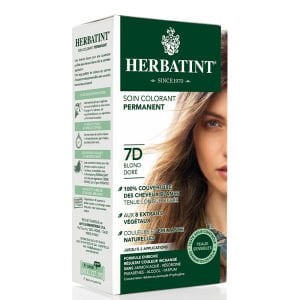 Herbatint Soin Colorant Permanent Bitkisel İçerikli Saç Boyası Golden Blonde No: 7D