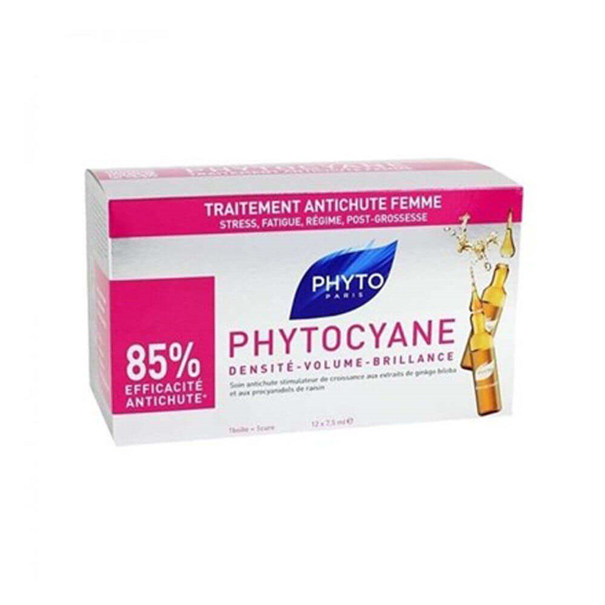 Phyto Phytocyane Densite Volume Brillance Kadın Saç Dökülmesine Karşı 12 Ampul
