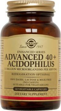 SOLGAR ADVANCED 40+ ACIDOPHILUS 60 KAP