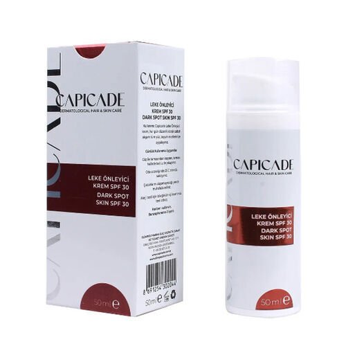 Capicade Cilt Beyazlatıcı Krem 50 ml