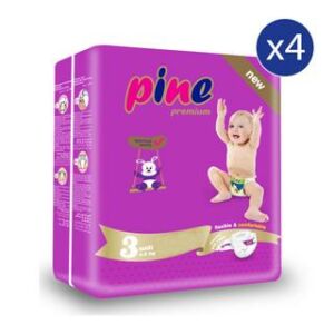 Pine Premium Çocuk Bezi No: 3 40'lı