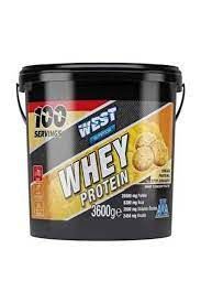 West Nutrition Whey Protein Tozu Kurabiye Aromalı 3600 gr 100 Servis