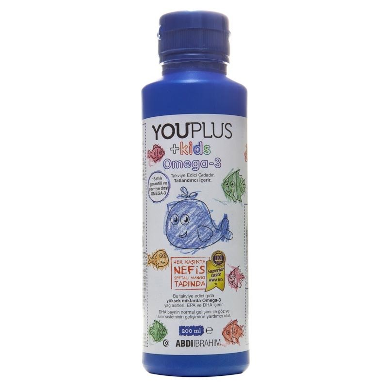 YOUPLUS KIDS OMEGA-3 200 ML