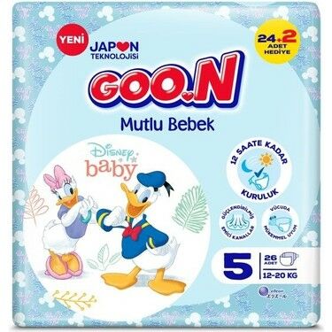 Goon Mutlu Bebek Jumbo 5 Beden 26'lı