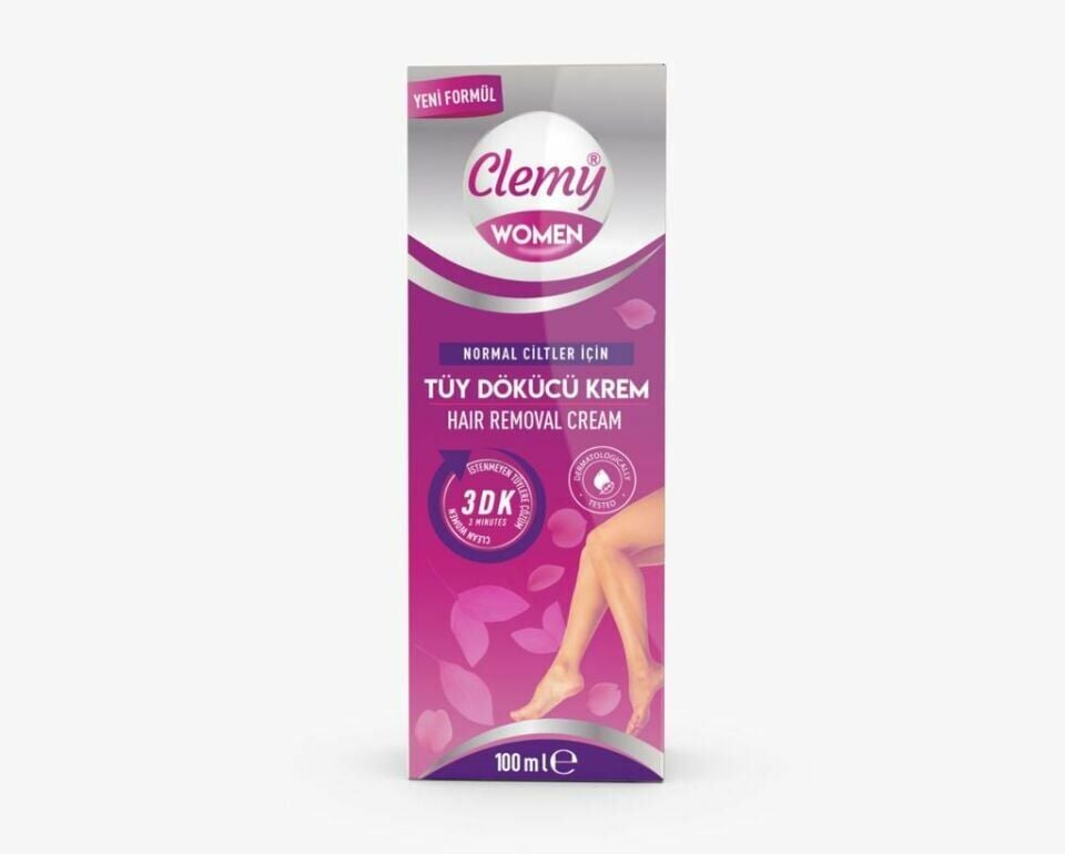 Clemy Women Tüy Dökücü Krem 100 ml