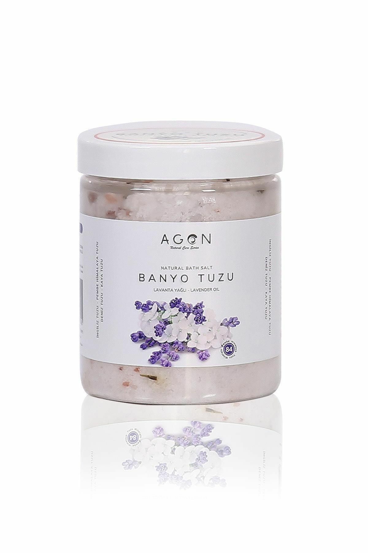 Agon Lavanta Yağlı Doğal Banyo Tuzu 300 gr