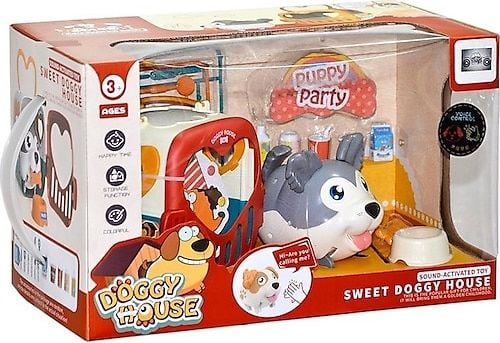 Aya Toys K-1011 Sesli Köpek Bakım Çantası ve Evi 2 in 1