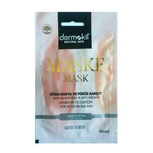 Dermokil Sarı Kil Nar Özlü Siyah Nokta Karşıtı Maske 15 gr