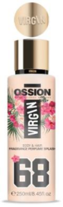 Ossion Virgin 68 Kadın Saç Vücut Parfümü 250 ml