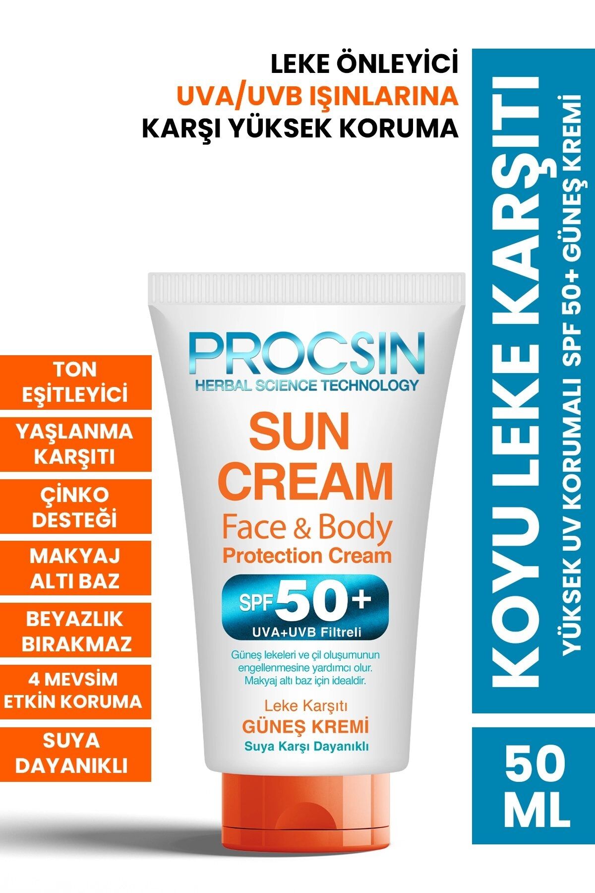 Progen Sun Güneş Kremi SPF50+ 150 ml