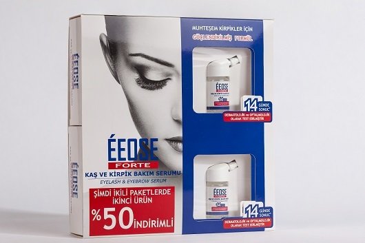 EEOSE FORTE KAŞ VE KİRPİK BAKIM SERUMU İKİLİ FIRSAT PAKETİ 2X10 ml