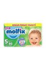 Molfix Bebek Bezi 5 Numara 80'li