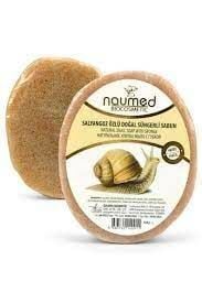 Naumed Salyangoz Özlü Doğal Süngerli Sabun 135 gr