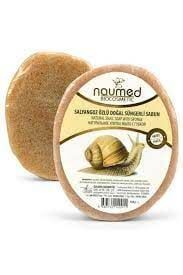 Naumed Salyangoz Özlü Doğal Süngerli Sabun 135 gr