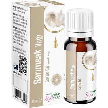 Softem Sarımsak Yağı 20 ml
