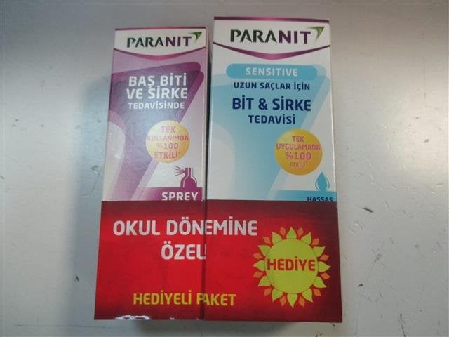 Paranit Sprey 100 Ml+ Losyon 150 Ml 2Li Set
