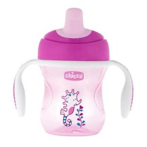 Chıcco Yarı Yumusak Uclu Bardak 6 Ay+ Kız